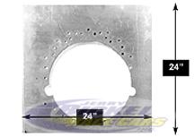 Mid Plate JBRC9024 Universal SB/Ford